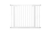 Babyspullen - BabyDan Premier Safety Gate with 3 Extensions White 92.5-99.8 cm *DEMO* - 60114-2493-01