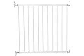 Babyspullen - BabyDan No Trip Safety Gate Metal 78 cm/30" White 72-78.5 cm - 500789