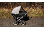 Babyspullen - BabyDan SuperSafe Mosquito Net by – Reflective Mosquito net for stroller - 500506