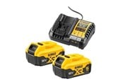 Accu & Oplader - Dewalt CHARGER DCB1104 12/18V +2X5AH(18V) - DCB1104P2-QW