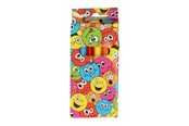 Schrijf- en tekengerei - LG-Imports Coloured Pencils Smile Face 6 pcs - 6068