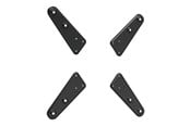 Muurbevestigingen, AV-bevestigingen & AV-meubels - PureMounts PM-ADAPT-D - mounting component - for flat panel - Max 30 kg - recommended for - PM-ADAPT-D