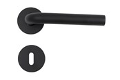 Deurbeugels en scharnieren - Home>it Door Handle With L-handle 19 mm Matte Black - 13334