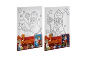 Creatief spelen - Grafix Sinterklaas Canvas Painting By Numbers - 830024