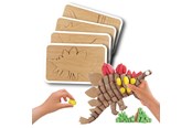 Creatief spelen - PlayMais Dino Decorating Cards 4pcs. - 160620
