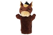 Pop, teddybeer en materiaal - Goki Hand Puppet Animal Assorted - 51803