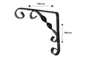 Gereedschap - Home>it Deco Shelf Hook 100x100 mm - 16580
