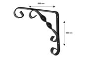 Gereedschap - Home>it Deco Shelf Bracket 250x250 mm - 16586