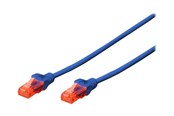 Netwerk - kabel - DIGITUS Professional patch cable - 2 m - blue - Blauw - 2m - DK-1617-020/B