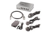 USB hub - StarTech.com 10G8A2CS-USB-C-HUB USB hub - 10 - Grijs - 10G8A2CS-USB-C-HUB