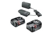 Accu & Oplader - Bosch Starter Set 18V battery charger - 2Ah 4Ah - with battery - 2 - Li-Ion - 1600A027U9