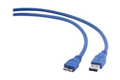 USB-kabel - Gembird Cablexpert CCP-mUSB3-AMBM-0.5M - USB cable - Micro-USB Type B to USB Type A - 50 cm - CCP-MUSB3-AMBM-0.5M