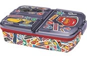 School accessoires - Euromic CARS multi compartment sandwich box 18 x 13 cm - 088808735-51520