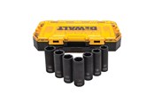 Toolboxen & Opslagsystemen - Dewalt Deep Impact Metric Socket Set DWMT74737-0 - DWMT74737-0
