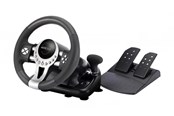 Gaming accessoires - MAXX TECH Pro Racing Wheel Kit - Wired Wheel, gamepad and pedals set - Sony PlayStation 4 - 5055957703981