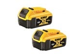 Accu & Oplader - Dewalt DCB184P2-XJ 18 V 5 Ah Battery Set - DCB184P2-XJ