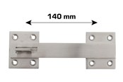 Deurbeugels en scharnieren  - Green>it Padlock Hasp 140 mm - 20110