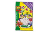 Creatief spelen - SES Creative Fuse Beads - White 1000pcs. - 00700