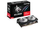 Grafische kaarten - PowerColor Radeon RX 7600 Hellhound - 8GB GDDR6 RAM - Grafische kaarten - RX7600 8G-L/OC
