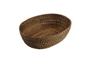 Keuken accessoires - Pillivuyt Bread basket oval 29.5 x 23 cm Light/Dark brown Nito wicker - 21389