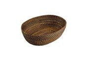 Keuken accessoires - Pillivuyt Bread basket oval 24.5 x 18 cm Light/Dark brown Nito wicker - 21390