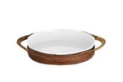 Keuken accessoires - Pillivuyt Basket oval 31 x 23 cm Light/Dark brown Nito wicker - 22390