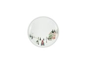 Tafeldekking - Pillivuyt Plate flat straight edge Winter 20 cm White Ovenproof porcelain - 24733