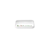 Keuken accessoires - Pillivuyt Dish rectangular Winter 18 x 12 cm White Ovenproof porcelain - 28348