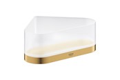 Badkamer accessoires - Grohe Selection Bakke til hjørne med holder børstet cool sunrise - 41038GN0