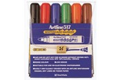 Schrijf- en tekengerei - Artline EK517/6W Whiteboard marker - EK517/6W