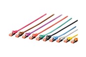 Netwerk - kabel - DIGITUS patch cable - 7 m - black - Zwart - 7m - DK-1644-070/BL