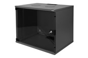 Rackkoffers - DIGITUS DN-19 09-U-S-SW - SOHO - 9U - Wall Mount Rack Cabinet - DN-19 09-U-S-SW
