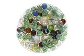 Kleine cadeautjes voor kinderen - Goki Marbles in Net 88pcs. - 63926