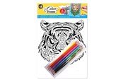 Kleine cadeautjes voor kinderen - Grafix Color by Number A4 - Assorted - 150058