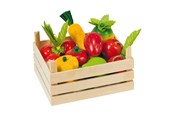 Houten speelgoed - Goki Fruit and Vegetables in Box 10pcs. - 51658