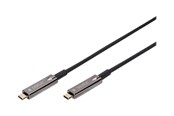 USB-kabel - DIGITUS - USB-C cable - 24 pin USB-C to 24 pin USB-C - 10 m - AK-330160-100-S