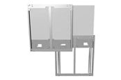 Muurbevestigingen, AV-bevestigingen & AV-meubels - InFocus - mounting component - Raise and Lower - for LCD display / touchscreen - Max 70 kg - recommended for - INA-MNTBB70