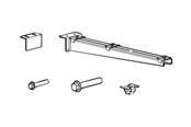 Rackkoffers - APC rack cantilever support arms - FS-AC-3003-B