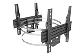 Muurbevestigingen, AV-bevestigingen & AV-meubels - Multibrackets M Pro Series - mounting kit - dual side - for 2 flat panels - black - Max 35 kg - recommended for 65" - 7350105213076