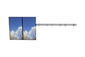 Muurbevestigingen, AV-bevestigingen & AV-meubels - HI-ND Videorow - mounting kit - for 4x1 video wall - Max 60 kg - recommended for 49" - VR4900-5401