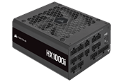 Voeding - Corsair HX1000i (2023) Voeding - 1000 Watt - 140 mm - ATX 3.1 - 80 Plus 80 PLUS Platinum - CP-9020259-EU