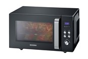 Magnetron - SEVERIN MW 7763 - microwave oven with grill - freestanding - black/stainless steel - 7763000