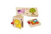 Speelgoed voor baby's - Goki Picture Books Wood - 59983