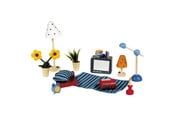 Houten speelgoed - Goki Accessories Living room 17 pcs. - 51934