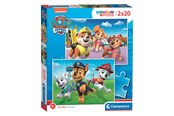 Puzzels - Clementoni Jigsaw Puzzle Paw Patrol 2x20st. Vloer - 24800