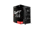 Grafische kaarten - XFX Radeon RX 7600 Speedster SWFT 210 Core - 8GB GDDR6 RAM - Grafische kaarten - RX-76PSWFTFY
