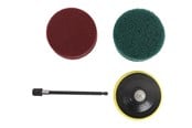 Boren en bits - Work>it Power Scrubs Cleaning Pads for Drills - 63841