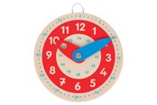 Houten speelgoed - Goki Wooden Learning Clock - 58485