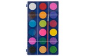 Kleine cadeautjes voor kinderen - Grafix Watercolor Palette with Brush 18 colors. - 100036
