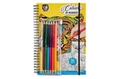 Creatief spelen - Grafix Color by Number Coloring Book with Crayons. - 150081